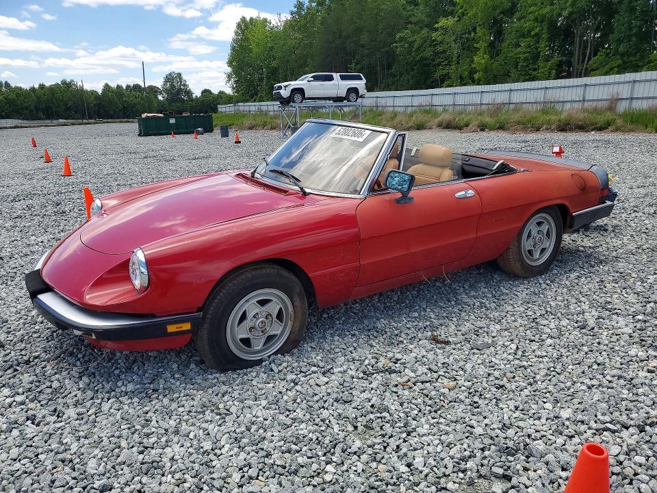Продаж на аукціоні авто 1986 Alfa Romeo Veloce, vin: ZARBA5415G1038128, номер лоту: 52802606