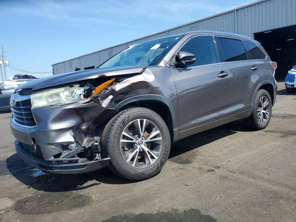 Aukcja sprzedaży 2016 Toyota Highlander, vin: 5TDKKRFHXGS126393, numer aukcji: 55121446