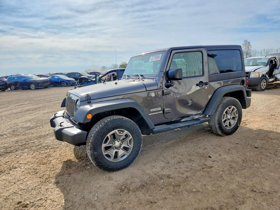 52778956 :رقم المزاد ، 1C4GJWAG6HL548234 vin ، 2017 Jeep Wrangler مزاد بيع