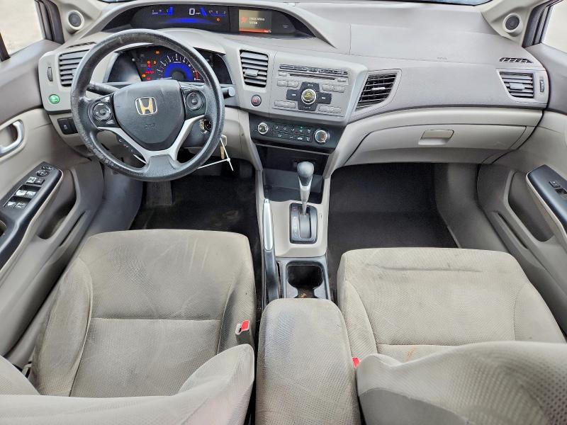 53606776 :رقم المزاد ، 2HGFB2F85CH302723 vin ، 2012 Honda Civic مزاد بيع