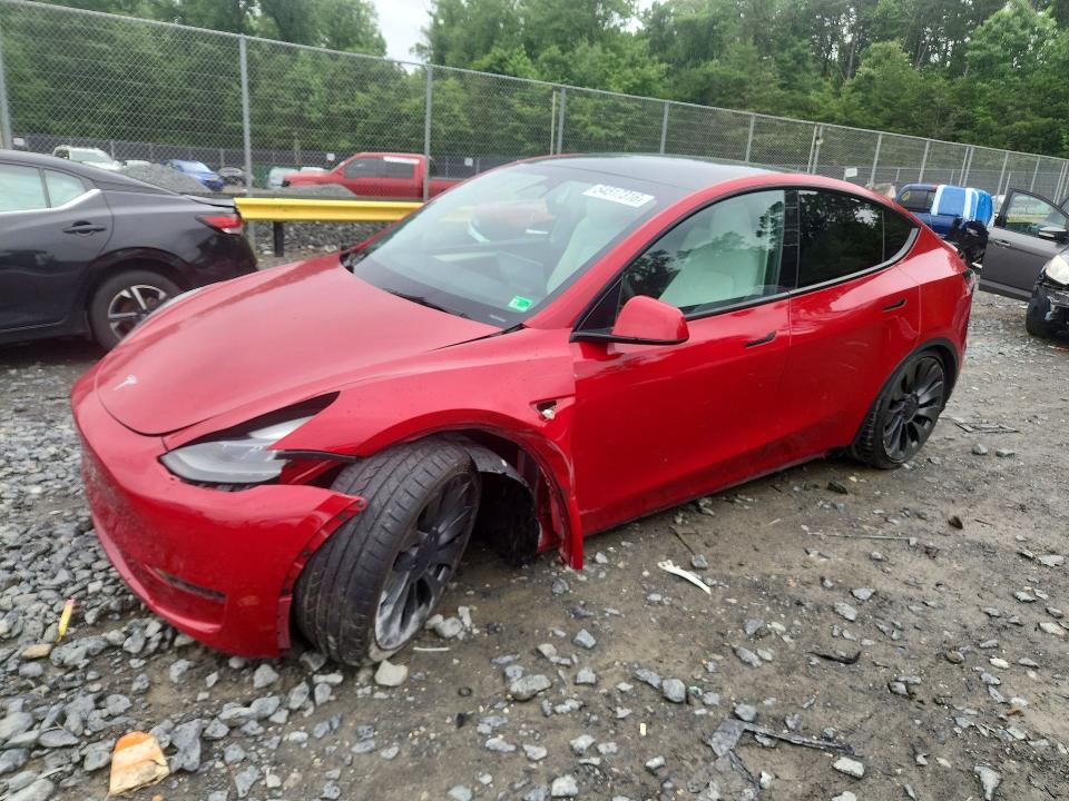 Aukcja sprzedaży 2022 Tesla Model Y, vin: 7SAYGDEF8NF546365, numer aukcji: 54517316