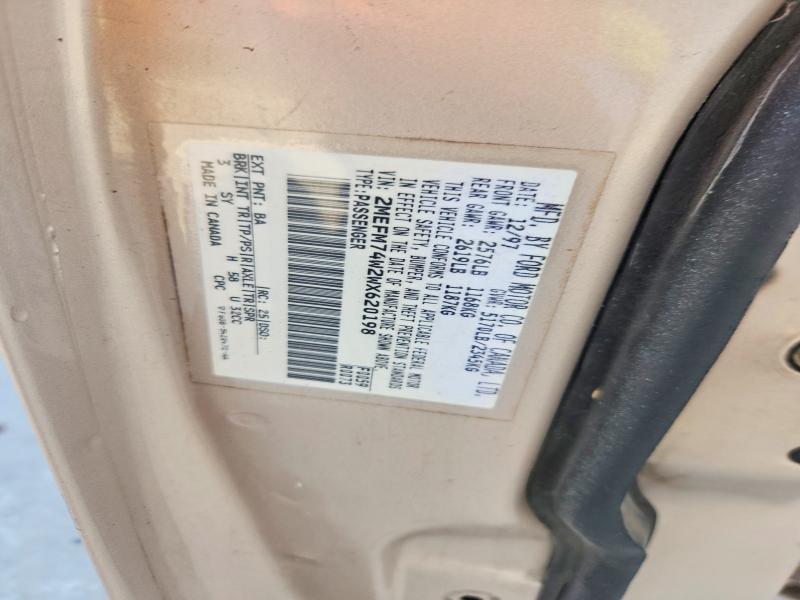 Aukcja sprzedaży 1998 Mercury Grand Marquis Gs, vin: 2MEFM74W2WX620198, numer aukcji: 54394926