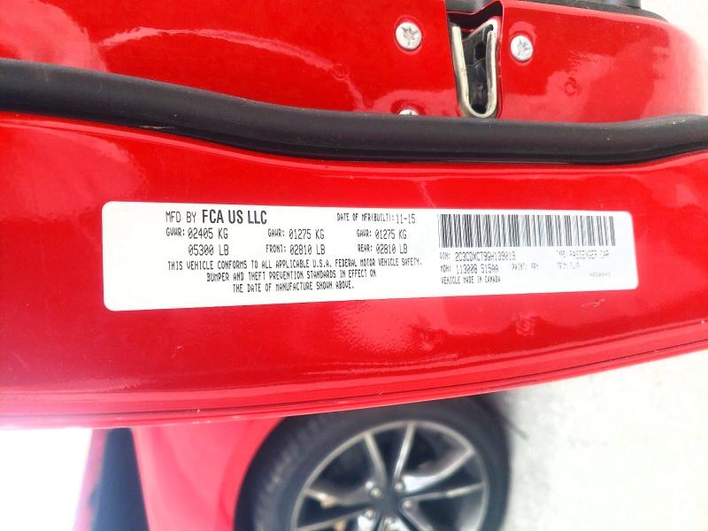Aukcja sprzedaży 2016 Dodge Charger, vin: 2C3CDXCT9GH139019, numer aukcji: 52670676