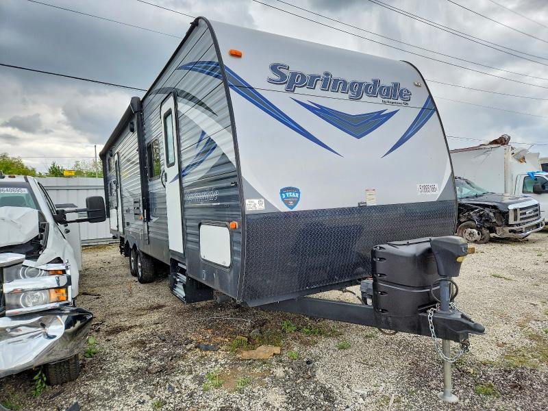 51865166 :رقم المزاد ، 4YDT28026J3104173 vin ، 2018 Keystone Rv Springdale مزاد بيع