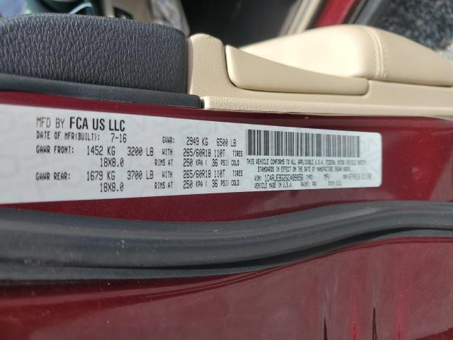 54557146 :رقم المزاد ، 1C4RJEBG2GC499856 vin ، 2016 Jeep Grand Cherokee مزاد بيع