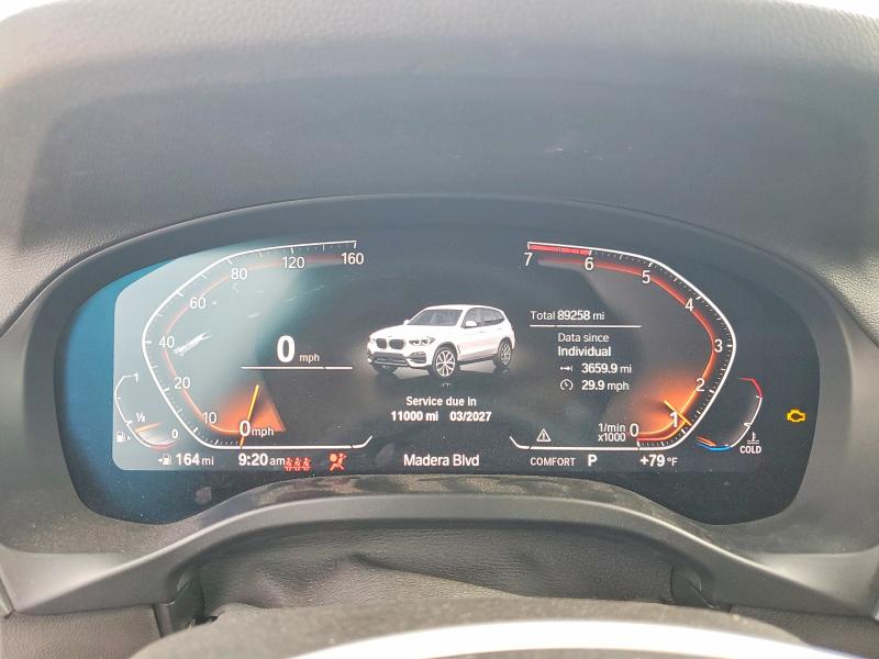 Продаж на аукціоні авто 2020 Bmw X3, vin: 5UXTY3C06LLE55460, номер лоту: 53703106