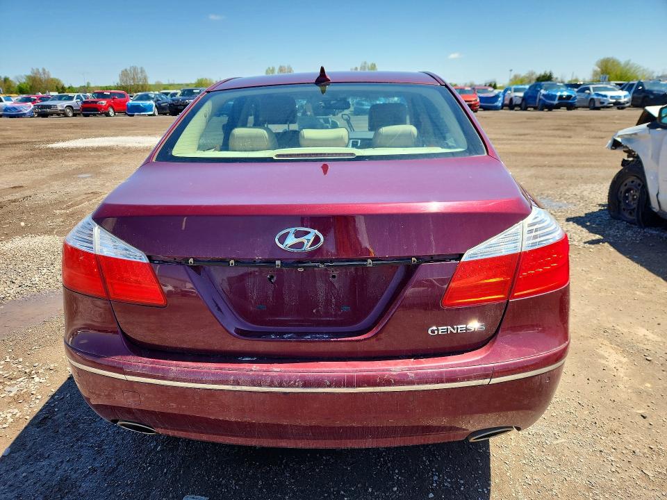 2010 Hyundai Genesis მანქანა იყიდება აუქციონზე, vin: KMHGC4DE7AU091714, აუქციონის ნომერი: 54412326