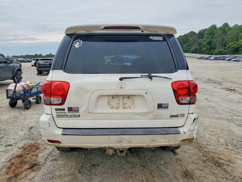 2006 Toyota Sequoia მანქანა იყიდება აუქციონზე, vin: 5TDZT34A96S278050, აუქციონის ნომერი: 52045446