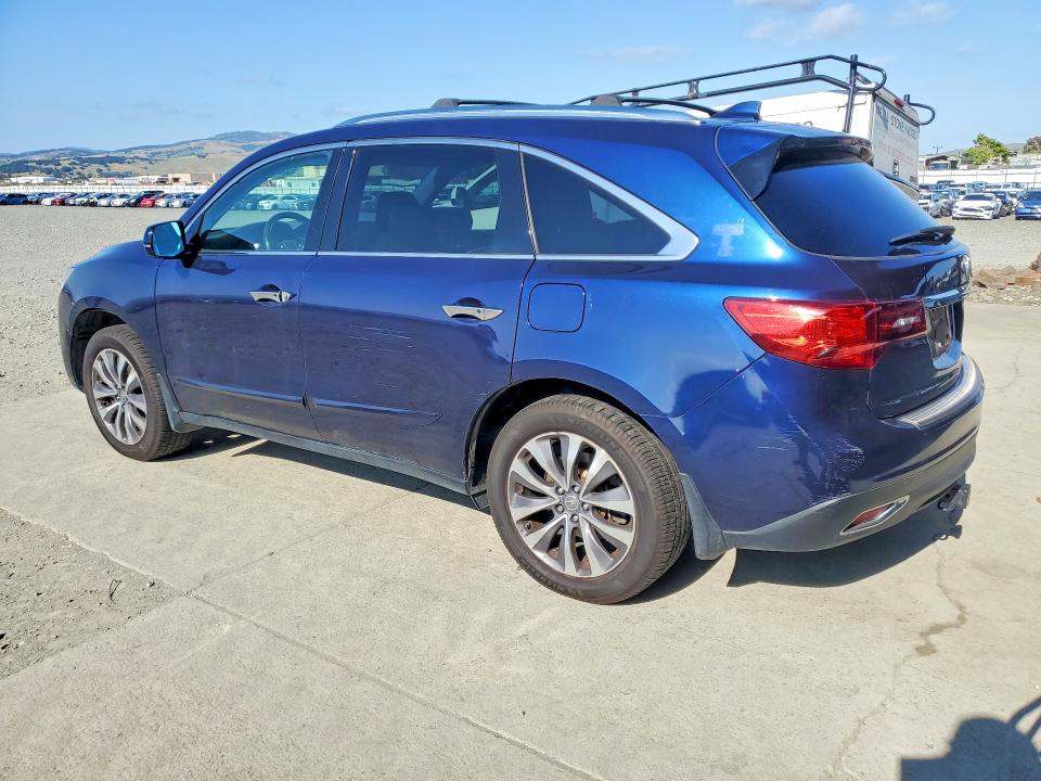 52852046 :رقم المزاد ، 5FRYD4H41GB009628 vin ، 2016 Acura Mdx مزاد بيع
