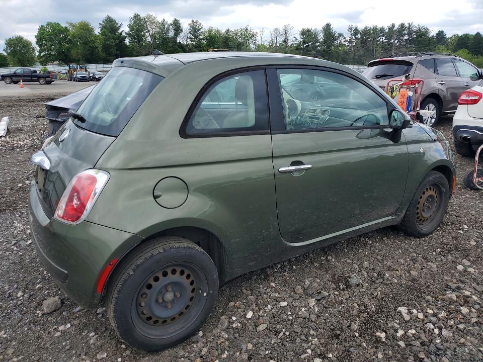53768336 :رقم المزاد ، 3C3CFFAR0CT352020 vin ، 2012 Fiat 500 مزاد بيع