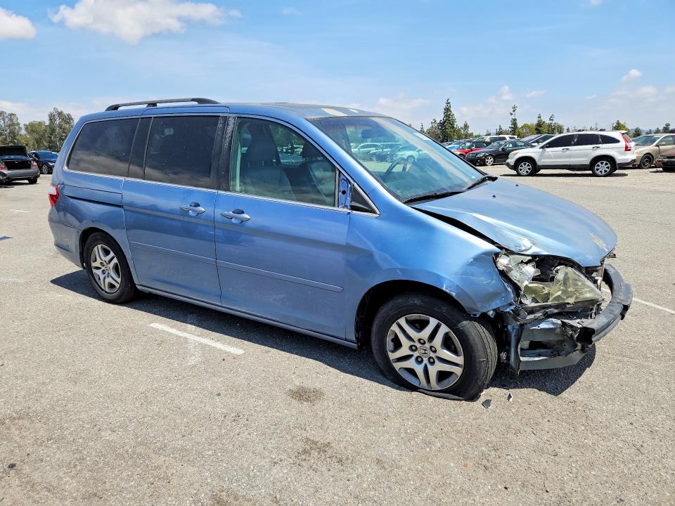 2007 Honda Odyssey მანქანა იყიდება აუქციონზე, vin: 5FNRL38747B037596, აუქციონის ნომერი: 55030276