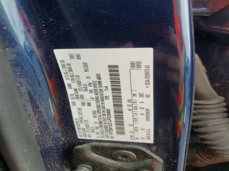 Aukcja sprzedaży 2018 Ford F150, vin: 1FTEW1EG1JFD38800, numer aukcji: 53481326