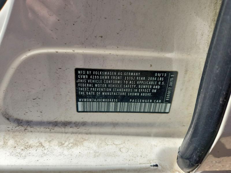 Продаж на аукціоні авто 2014 Volkswagen Golf, vin: WVWDM7AJ0EW004835, номер лоту: 53601546