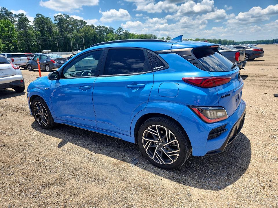 2022 Hyundai Kona მანქანა იყიდება აუქციონზე, vin: KM8K33A37NU805273, აუქციონის ნომერი: 53341526