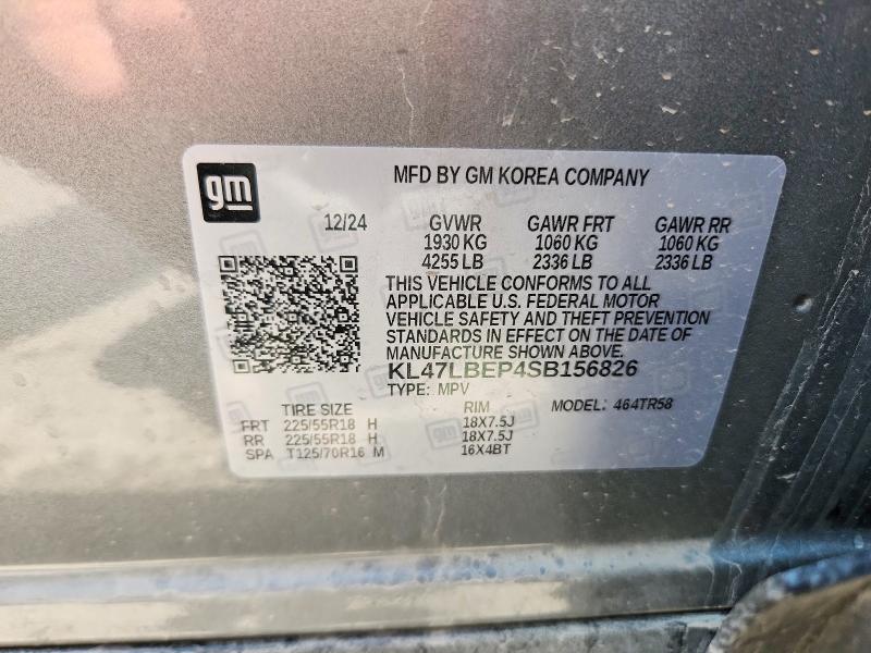 Продажа на аукционе авто 2025 Buick Envista, vin: KL47LBEP4SB156826, номер лота: 55078126