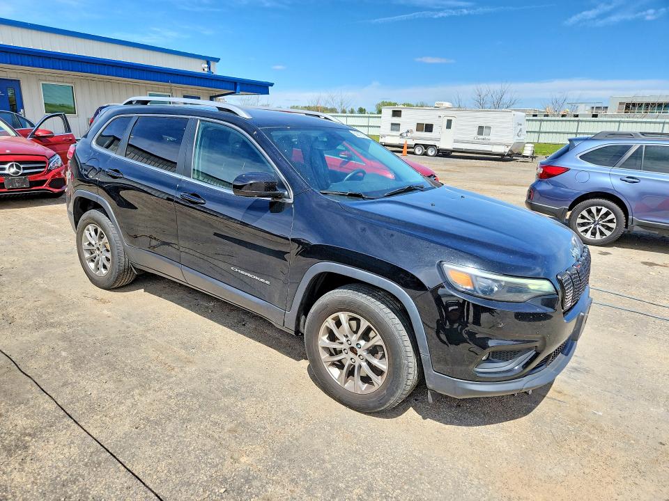 52118146 :رقم المزاد ، 1C4PJMLN4KD167371 vin ، 2019 Jeep Cherokee مزاد بيع