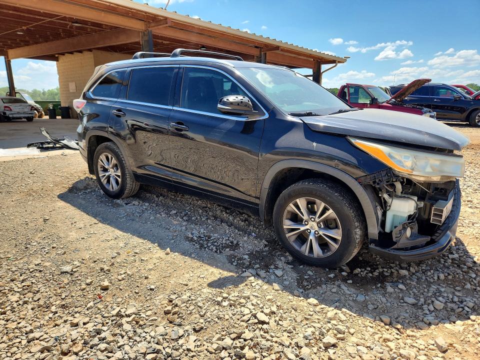 53233346 :رقم المزاد ، 5TDKKRFH5ES031429 vin ، 2014 Toyota Highlander مزاد بيع