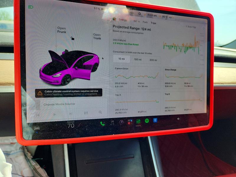 Продажа на аукционе авто 2018 Tesla Model 3, vin: 5YJ3E1EBXJF103413, номер лота: 54100656