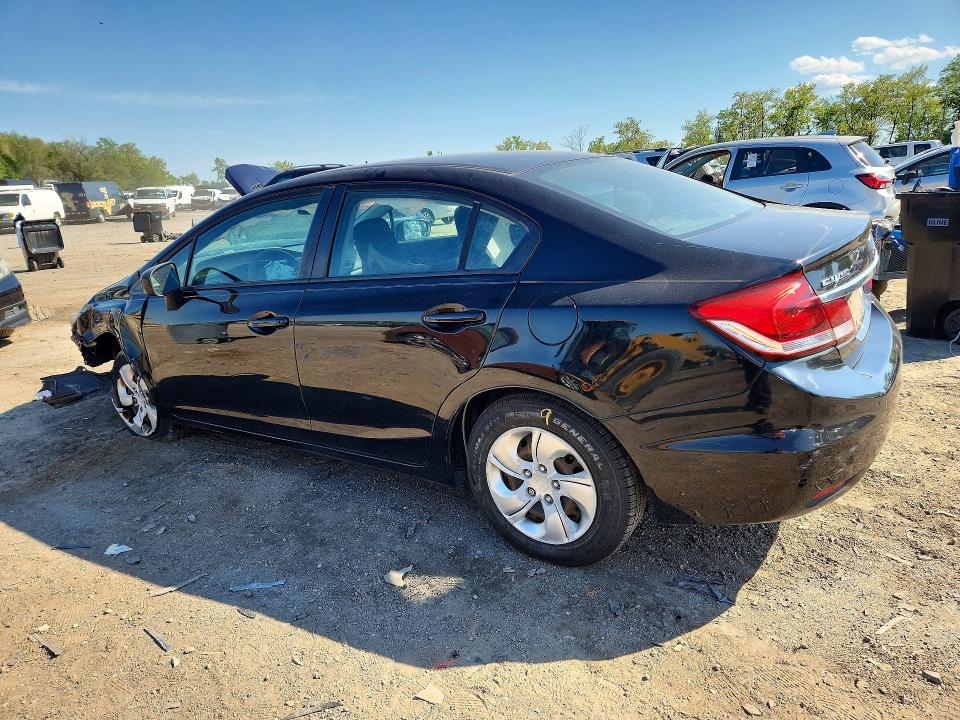 Продаж на аукціоні авто 2014 Honda Civic, vin: 19XFB2E53EE076525, номер лоту: 51902056