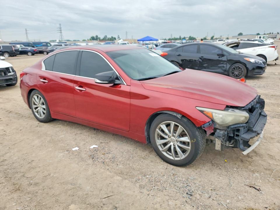 Продаж на аукціоні авто 2014 Infiniti Q50, vin: JN1BV7AP7EM672932, номер лоту: 52764616