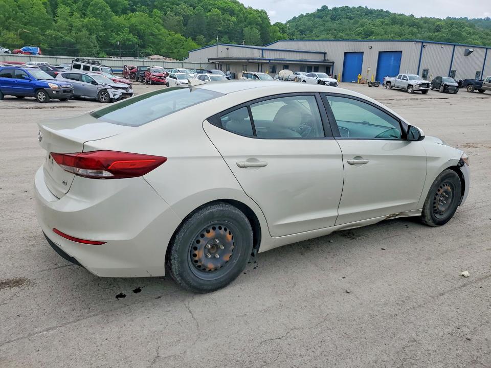 54554276 :رقم المزاد ، KMHD74LF4HU127564 vin ، 2017 Hyundai Elantra مزاد بيع