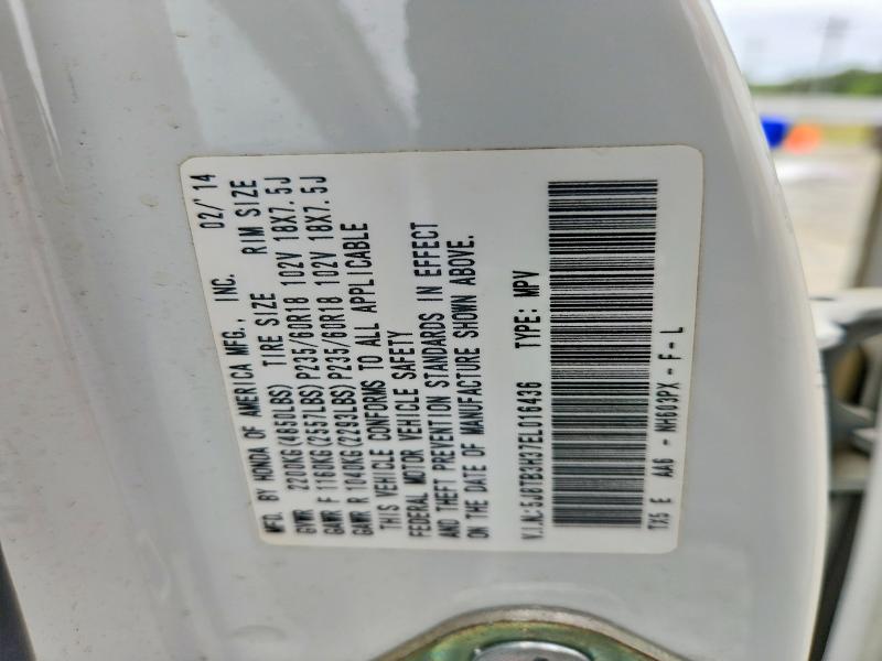 Aukcja sprzedaży 2014 Acura Rdx, vin: 5J8TB3H37EL016436, numer aukcji: 51133786