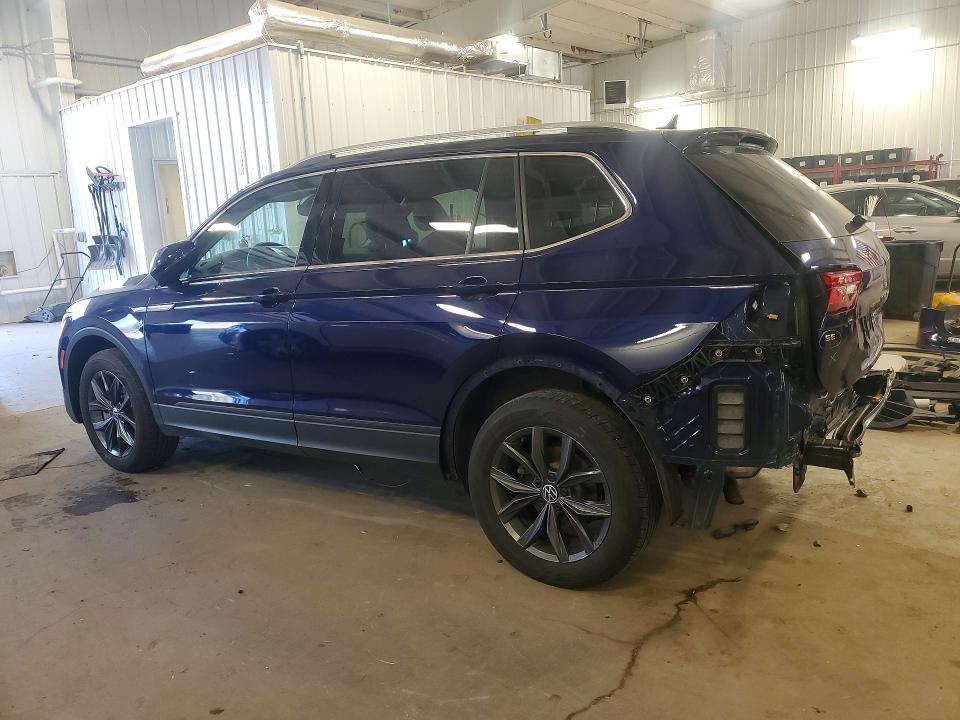 2022 Volkswagen Tiguan მანქანა იყიდება აუქციონზე, vin: 3VV2B7AX2NM148809, აუქციონის ნომერი: 53064686