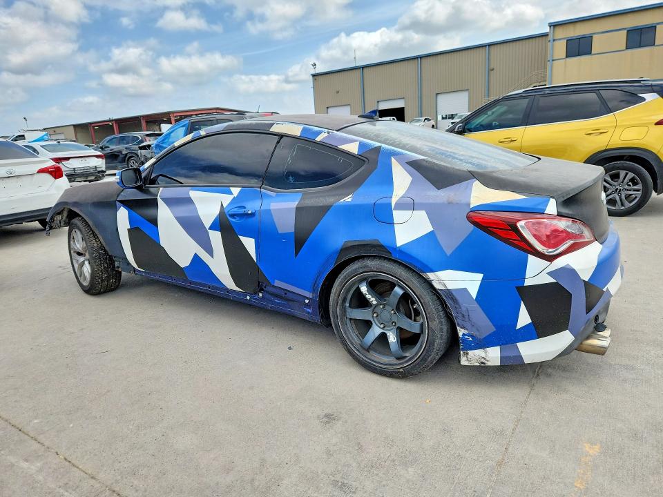 2015 Hyundai Genesis Coupe მანქანა იყიდება აუქციონზე, vin: KMHHU6KJ8FU122215, აუქციონის ნომერი: 53650266