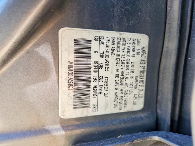 Продаж на аукціоні авто 2018 Nissan Rogue Sport, vin: JN1BJ1CR0JW294524, номер лоту: 52989846