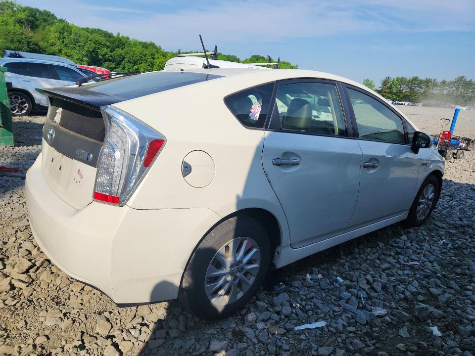 2012 Toyota Prius Plug-in Hybrid მანქანა იყიდება აუქციონზე, vin: JTDKN3DP4C3026722, აუქციონის ნომერი: 53940236
