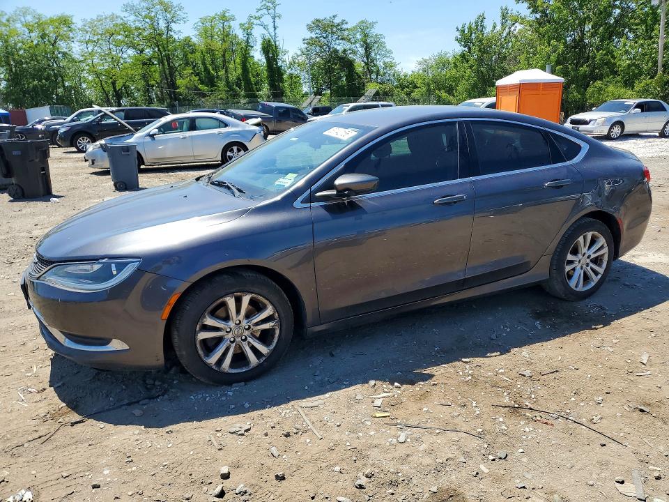53142156 :رقم المزاد ، 1C3CCCABXGN123358 vin ، 2016 Chrysler 200 مزاد بيع