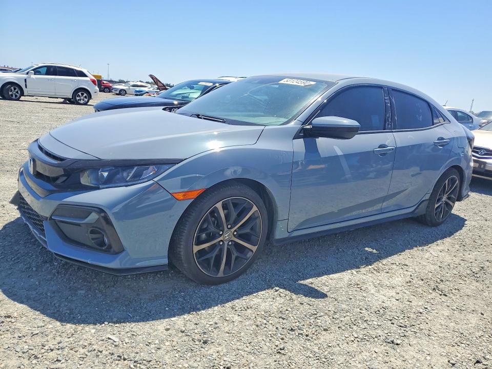 53124596 :رقم المزاد ، SHHFK7H43MU403741 vin ، 2021 Honda Civic مزاد بيع