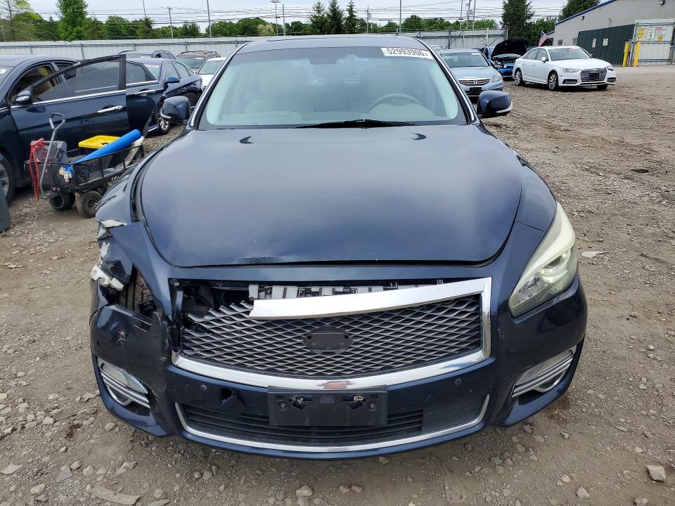 52993906 :رقم المزاد ، JN1BY1PR5FM831431 vin ، 2015 Infiniti Q70l مزاد بيع