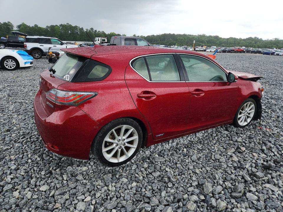 2012 Lexus Ct მანქანა იყიდება აუქციონზე, vin: JTHKD5BH6C2078545, აუქციონის ნომერი: 55104976