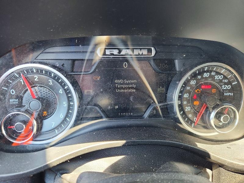 53705876 :رقم المزاد ، 1C6RRFFGXKN823598 vin ، 2019 Ram 1500 مزاد بيع