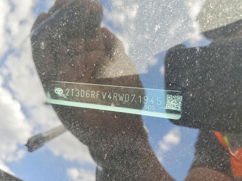 54881946 :رقم المزاد ، 2T3D6RFV4RW071945 vin ، 2024 Toyota Rav4 مزاد بيع
