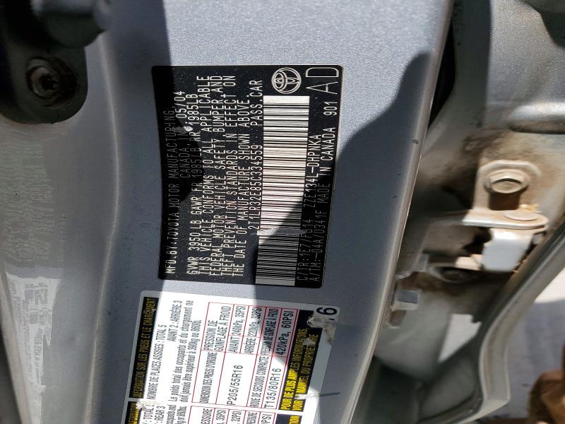Aukcja sprzedaży 2005 Toyota Matrix, vin: 2T1LR32E85C334559, numer aukcji: 55136156
