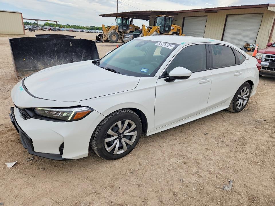 Auction sale of the 2026 Honda Civic, vin: 2HGFE2F2XTH534043, lot number: 52756526