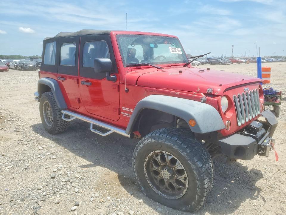 2010 Jeep Wrangler Unlimited მანქანა იყიდება აუქციონზე, vin: 1J4BA3H14AL143614, აუქციონის ნომერი: 53025166