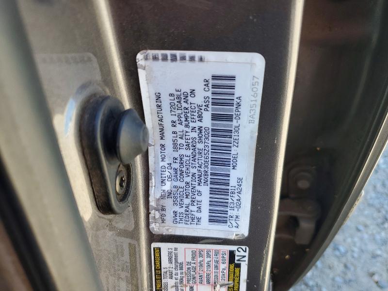 Продажа на аукционе авто 2005 Toyota Corolla, vin: 1NXBR30E65Z373020, номер лота: 49842276