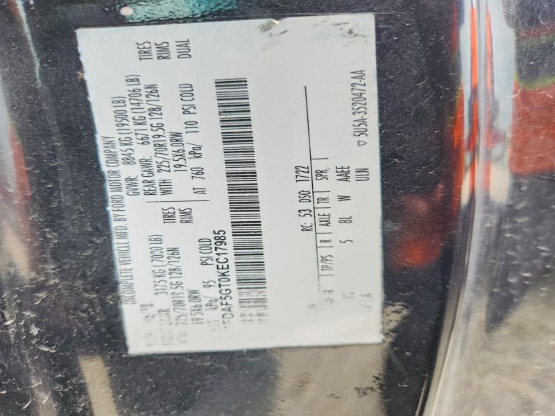 2019 Ford F550 მანქანა იყიდება აუქციონზე, vin: 1FDAF5GT0KEC17985, აუქციონის ნომერი: 52699536