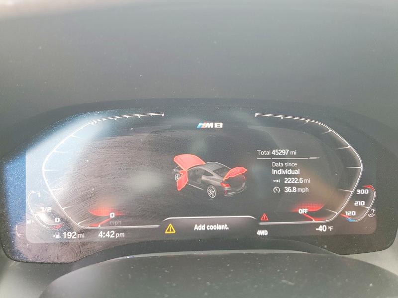 52248756 :رقم المزاد ، WBSAE0C08LCD86067 vin ، 2020 Bmw M8 مزاد بيع