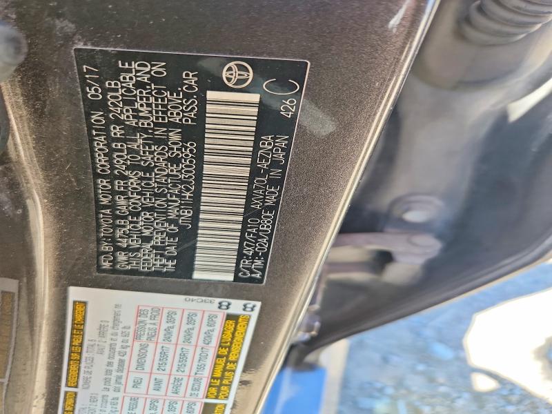 52911176 :رقم المزاد ، JTNB11HK2J3005956 vin ، 2018 Toyota Camry مزاد بيع