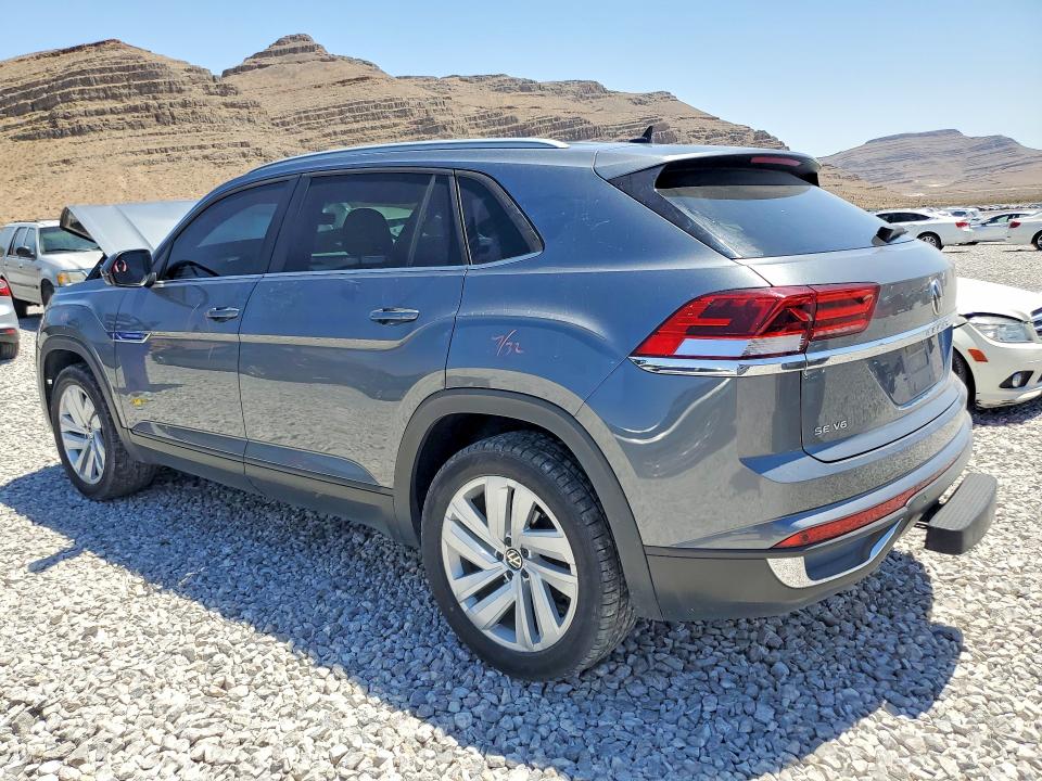 53891826 :رقم المزاد ، 1V2HE2CAXNC216396 vin ، 2022 Volkswagen Atlas Cross Sport مزاد بيع