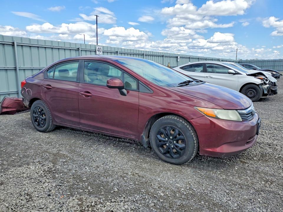 Продажа на аукционе авто 2012 Honda Civic Lx 4dr, vin: 2HGFB2F40CH018784, номер лота: 52132646
