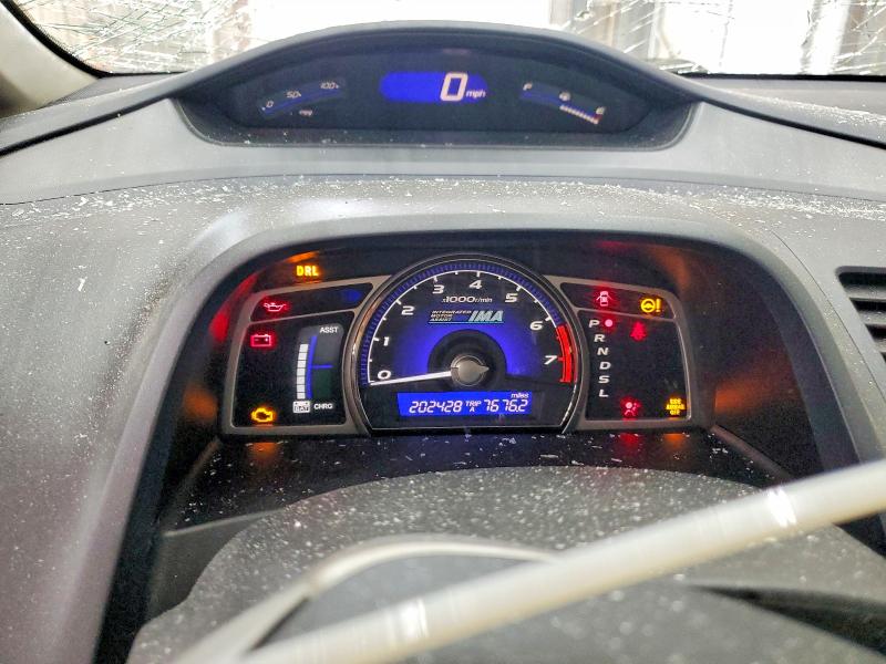 52609796 :رقم المزاد ، JHMFA36298S021980 vin ، 2008 Honda Civic مزاد بيع