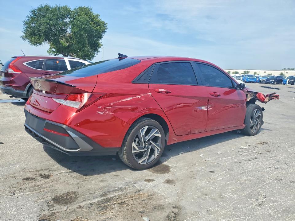 52044516 :رقم المزاد ، KMHLM4DG9SU049883 vin ، 2025 Hyundai Elantra مزاد بيع
