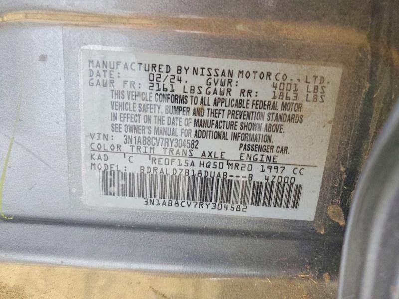 Продаж на аукціоні авто 2024 Nissan Sentra, vin: 3N1AB8CV7RY304582, номер лоту: 55211916