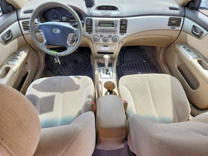 2008 Kia Optima მანქანა იყიდება აუქციონზე, vin: KNAGE123485194279, აუქციონის ნომერი: 54248626