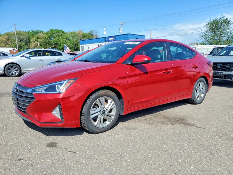Aukcja sprzedaży 2019 Hyundai Elantra, vin: KMHD84LF4KU859911, numer aukcji: 54607986